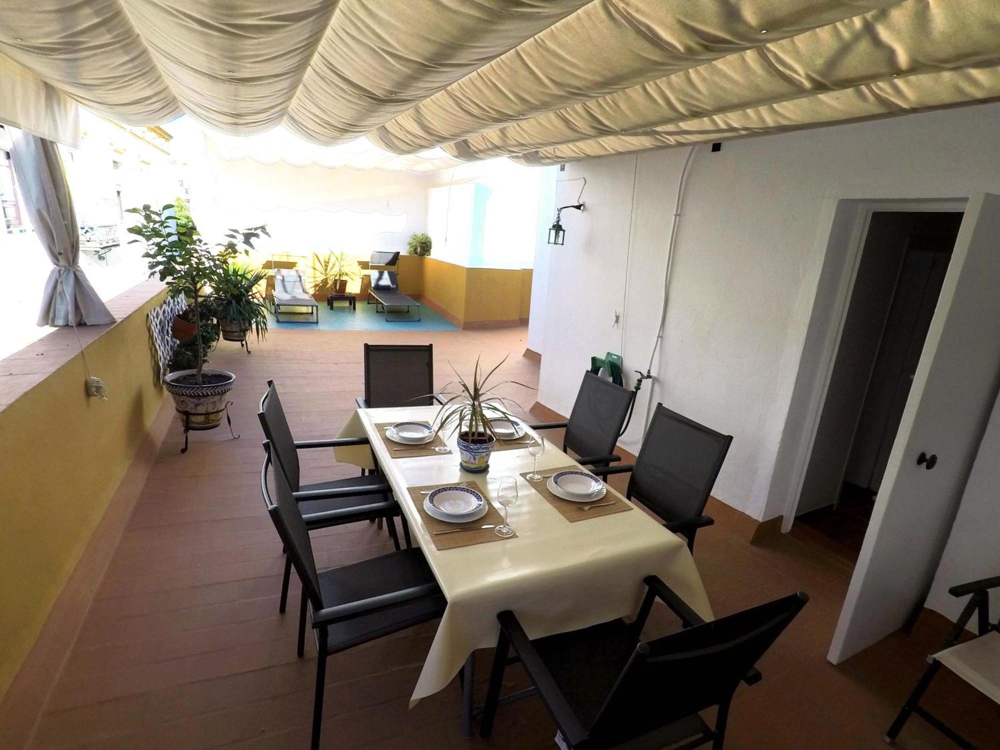 Duplex Acogedor Con Gran Terraza En Pleno Centro De Sevilla! Εξωτερικό φωτογραφία