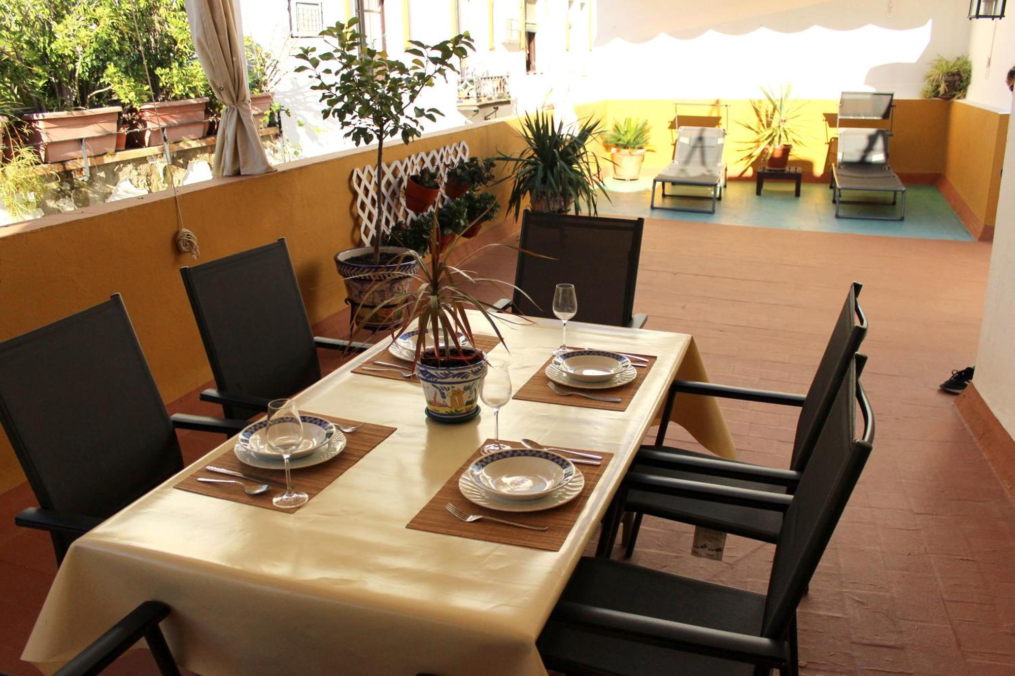 Duplex Acogedor Con Gran Terraza En Pleno Centro De Sevilla! Εξωτερικό φωτογραφία